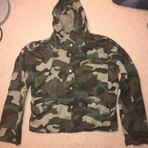 Camo lightweight jacket
